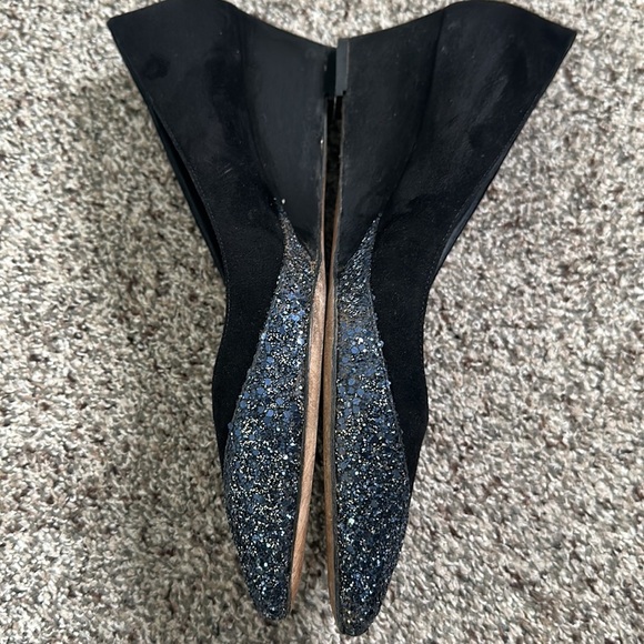 VIAJIYU  black wedges size 9 - Picture 6 of 9